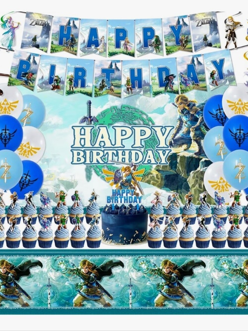 ZELDA THEME BIRTHDAY BUNDLE